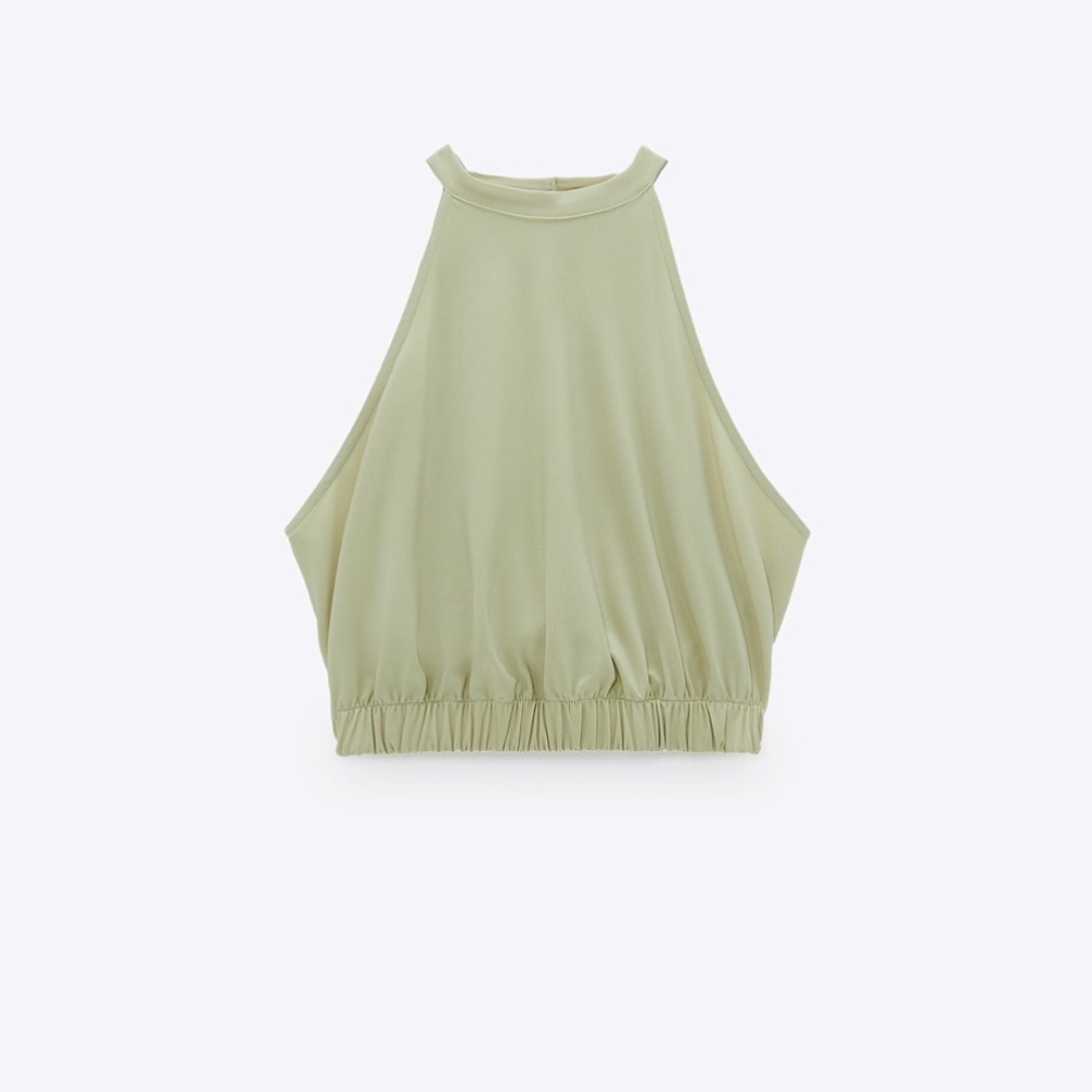 Zara Halter Top NWOT - Picture 8 of 9